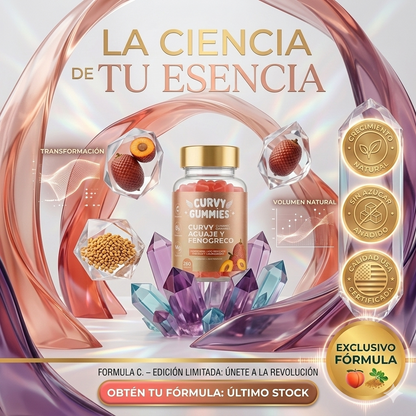 Curvy Gummies 🍑 GLUTEOS MAS GRANDES